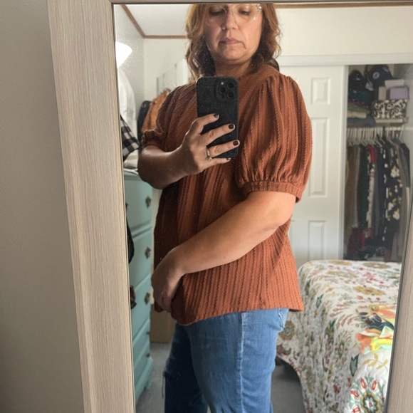 Brown blouse - Picture 5 of 7